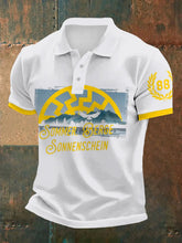 Kurzarm-- hirt Sonne und Nummer - für Männer